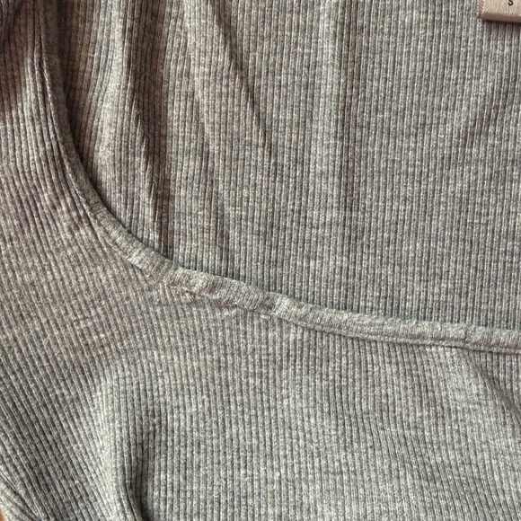 SKIMS Gray Long Sleeve Maxi Dress - Picture 9 of 9